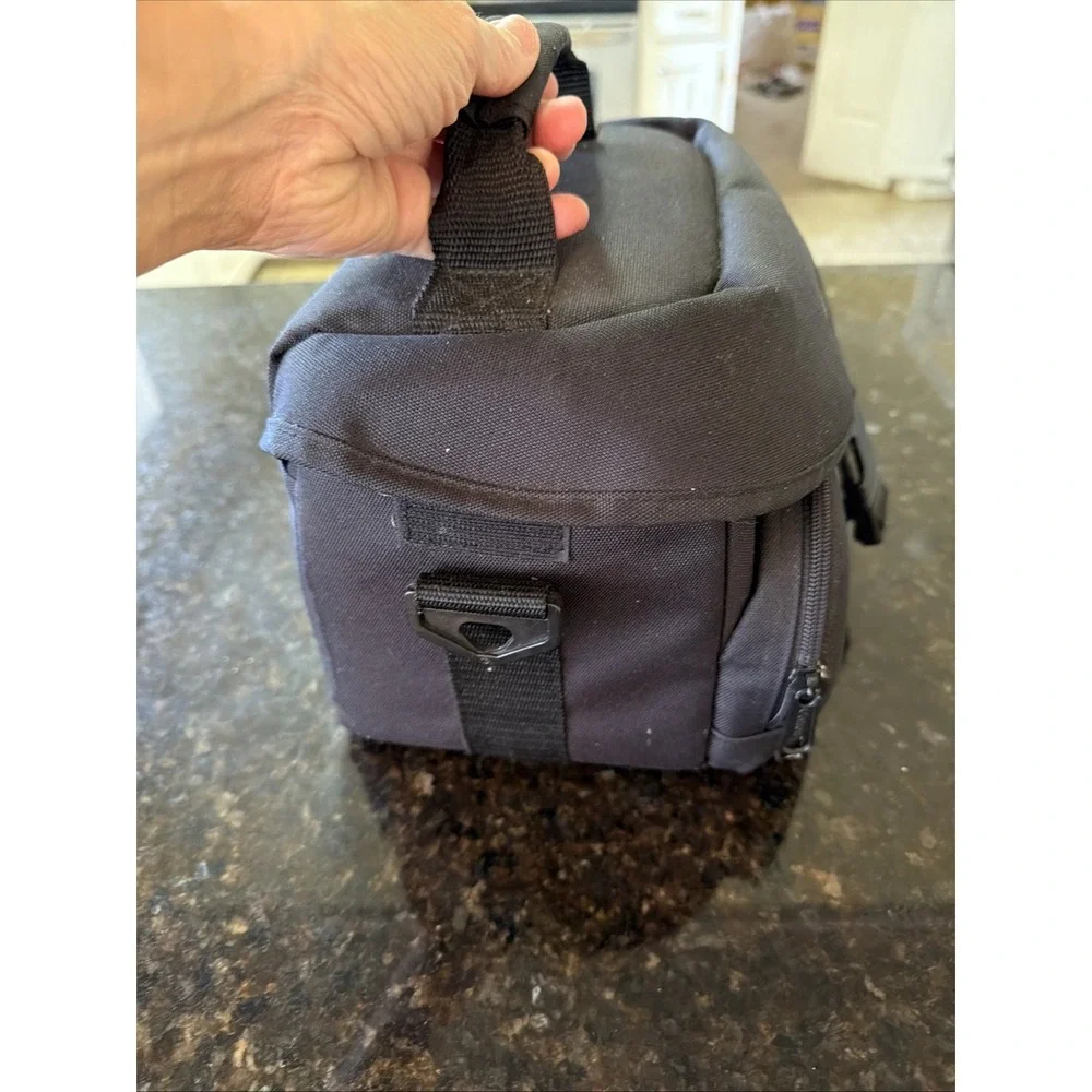 Canon Camera Case DLSR Padded Storage Travel Pockets Handle Compartments